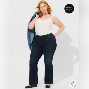 Bombshell Flare Super Soft High-Rose Jean